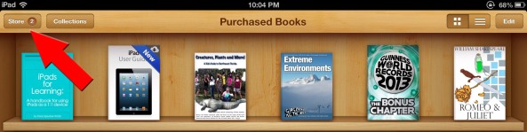 iBooks Store Update Notification