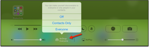 airdrop for iOS 7
